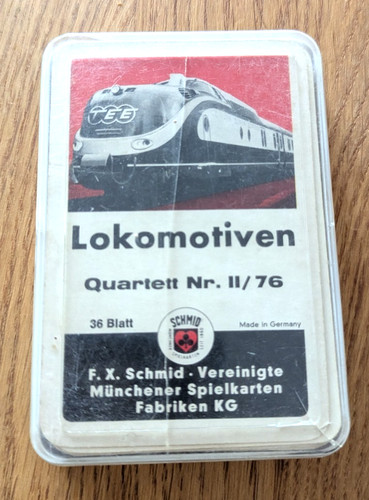 Lokomotiven quartett 2 76 - quartett, 2/76