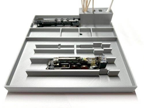 Mini werkplatte für dampfloks - für,