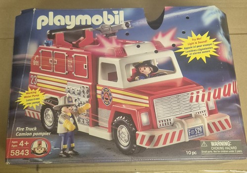 Playmobil 5843 fire truck - playmobil,