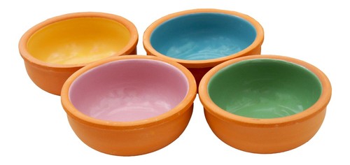 Tapas schalen ton gelb - tapas, grün