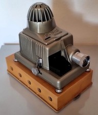 Vintage BRAUN Paximat electric KB-Diaprojektor 1950er Jahre mit Koffer
