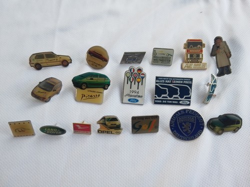 Auto marken pin sammlung - 18,