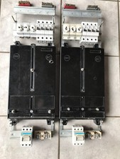 Alte Bakelit Zählertafel, schwarz, Installation, Ersatzteile