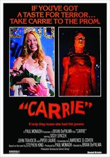 CARRIE Movie Poster 1976 RARE