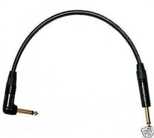 Unausgeglichen Gold Mono Stecker Zu Gewinkelter Patch Kabel. Flexibel Van Damme