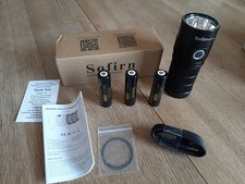 Sofirn SP36 Pro Anduril 2 Taschenlampe 8000 (12 000 Lumen) inkl. 3 Akkus OVP