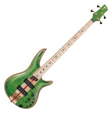 B-WARE Ibanez SR4FMDX-EGL E-Bass SR 4-String Esche Ahorn Emerald Green Low Gloss