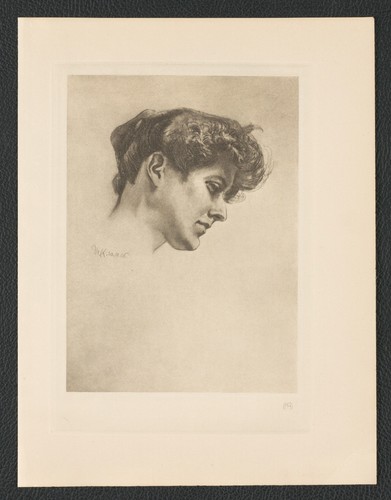 Max klinger kopfstudie - max,