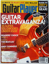 Guitar Player Magazine 2007