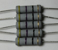 5x Widerstand 0,1-20M Ohm 2W