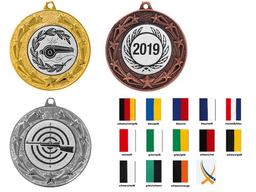 Medaille mm incl - medaille, Ø