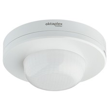 Präsenzmelder 360° Außen IP65 Bewegungsmelder weiß Decke Aufputz PIR-Sensor