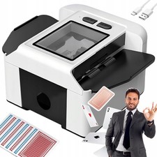 Kartenmischmaschine Elektrisch Profi Elektrischer Kartenmischer für 2 Decks