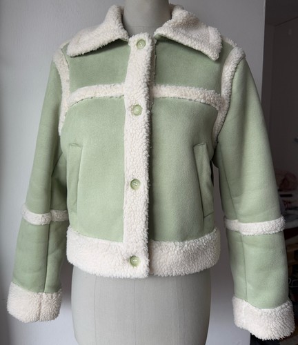 Jacke wildleder optik - h&m,