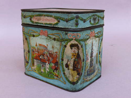 Alte blechdose lebkuchen - alte,