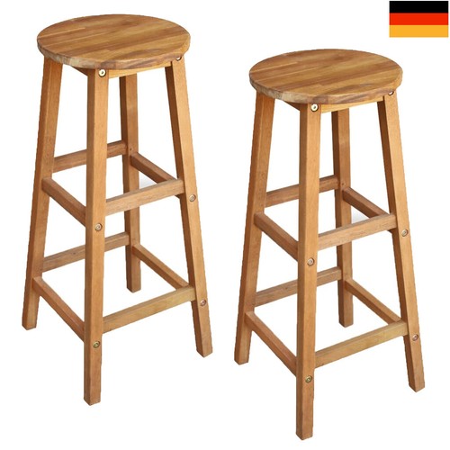 Barhocker 2er set holz - 2er,