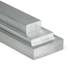 Aluminium flachstange - aluminium,