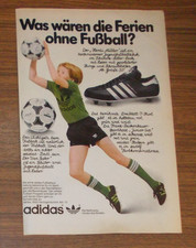 Seltene Werbung ADIDAS Hansi