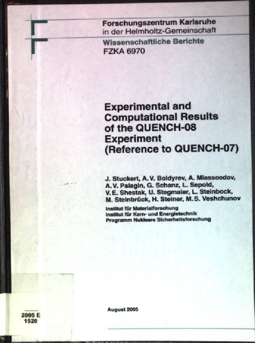 Experimental and computational