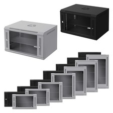 19" Serverschrank Netzwerkschrank Wandgehäuse 6HE/7HE/9HE/12HE/15HE/16HE/18HE