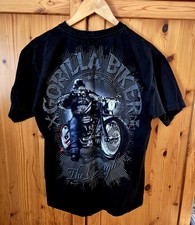 Silberrücken Gorilla Biker