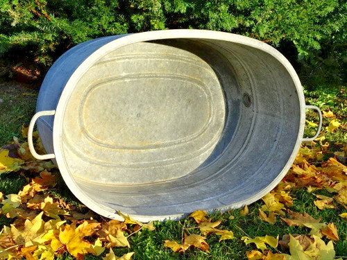 Alte zink pflanz - alte, garten
