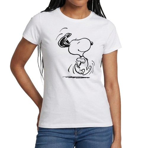 Peanuts snoopy happy - snoopy, frauen