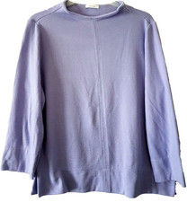 OPUS Langarmshirt Lila Gr. 40