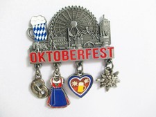 Oktoberfest magnet metall - oktoberfest,