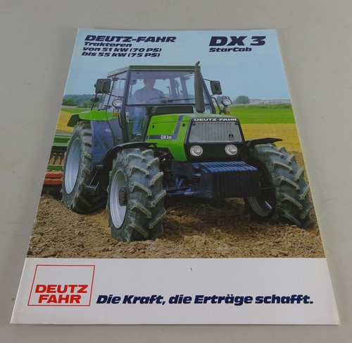 Prospekt broschüre deutz - /,