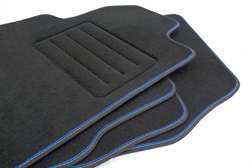 Velour fußmatten satz - velour, für