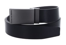 PORSCHE DESIGN Business Belt Plate Buckle 35 W110 Gürtel Black schwarz Neu