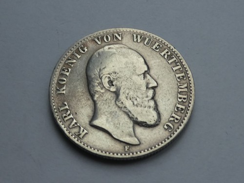 Württemberg mark 1876 - 2,