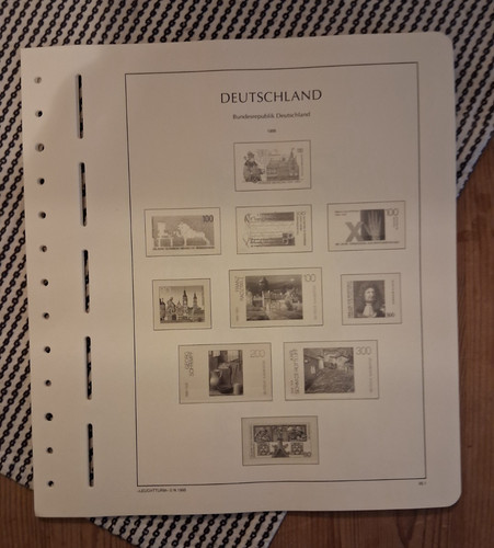 Leuchtturm vordruckblätter - -,
