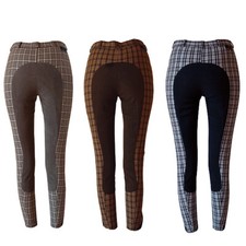 Bywater Kinderreithose Vollbesatz Baumwolle, kariert