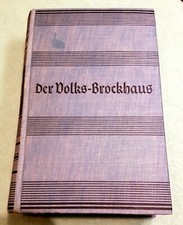 Volks -Brockhaus-  Antik von