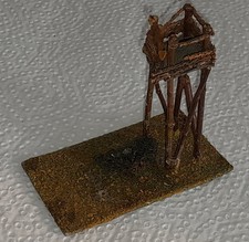 HO Diorama Hochsitz Jagdstand demoliert  Modelleisenbahn Ausgestaltung Zubehör 