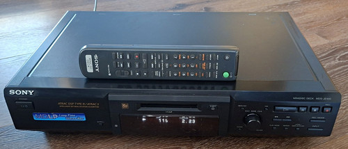 Sony mds je440 - sony, minidisc-deck