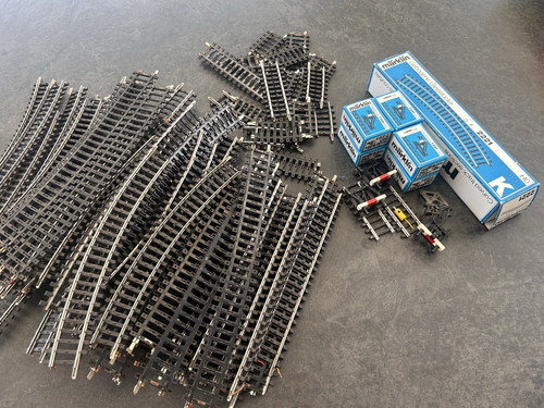 Märklin gleise konvolut - k,