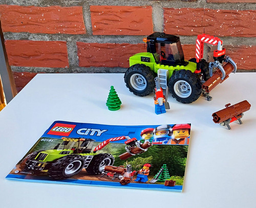 Lego city 60181 - city, forsttraktor