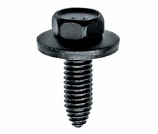 15x Befestigung Schrauben Stoßstange Universal Halteschrauben M6 F6 schwarz 297