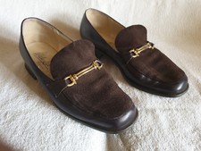 Walter Käfer Mokassin Sneaker, Braun, Leder Wildleder, Schnalle, Gr. 5 / 37,5