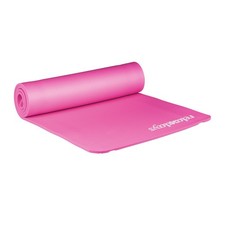 Yogamatte Fitnessunterlage Flexible Trainingsmatte rutschfest leicht farbig