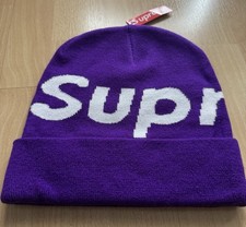 Supreme Beanie Lila Purple