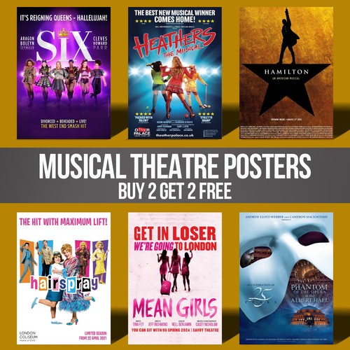 Musik theater poster retro - musik,