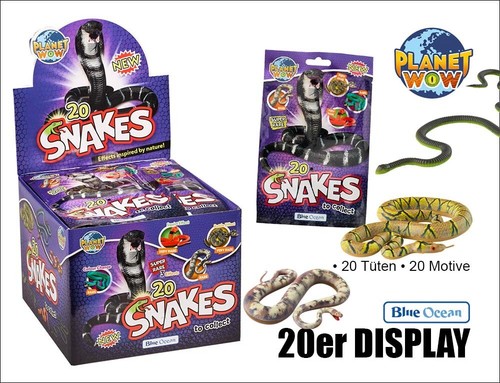 Snakes planet wow - figuren, 20
