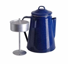 Emaille, Outdoor, Kaffeekanne mit Percolator-Einsatz, 1.8 L, 