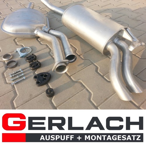 Auspuff für mercedes w124 - auspuff, 260