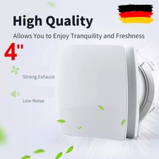 Ø 100mm Badlüfter leise mit