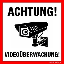 ACHTUNG Videoüberwachung